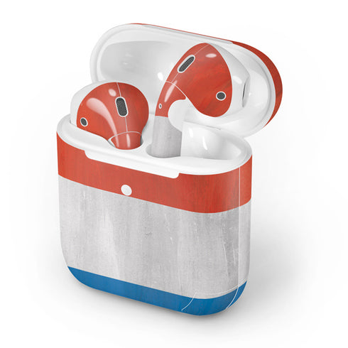 Netherlands Flag Distressed Apple AirPods 2 Skin
